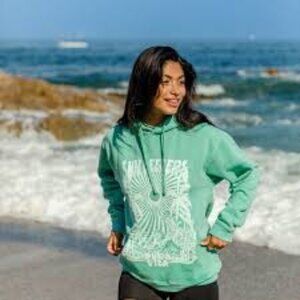 NWT - Puravida Sun Ray Hoodie (Turquoise)